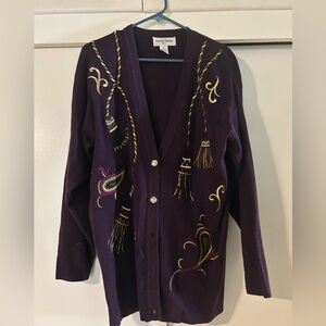 Casual Corner Vintage Cardigan sz Large